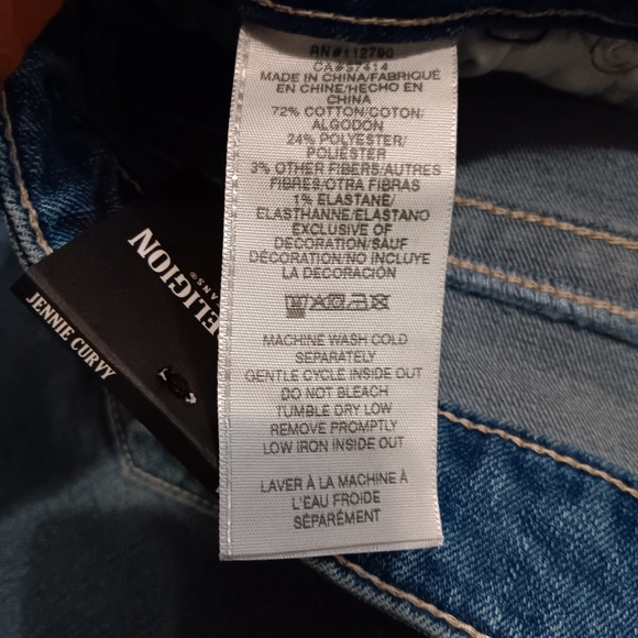 NWT True Religion Jennie Curvy jeans - Picture 8 of 11